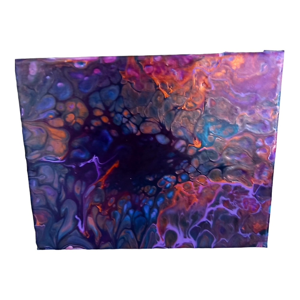 NEW♡ORIGINAL ABSTRACT PAINTING - Picture 3 of 4